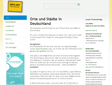 Tablet Screenshot of info-ort.de